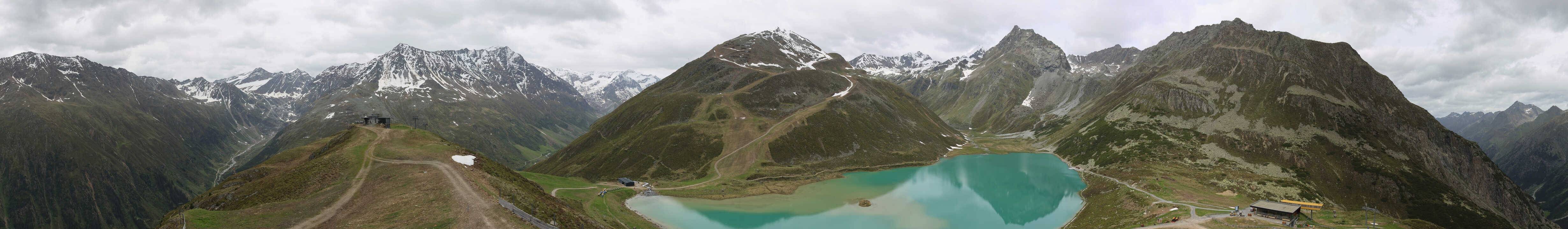 Archiv Foto Webcam Panoramablick auf den Rifflsee