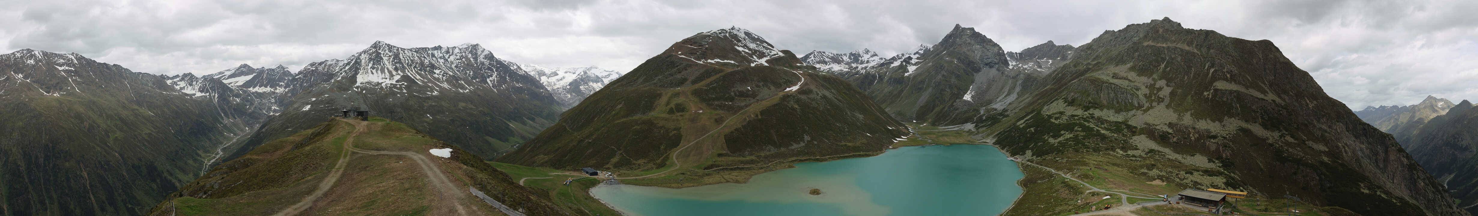 Archiv Foto Webcam Panoramablick auf den Rifflsee