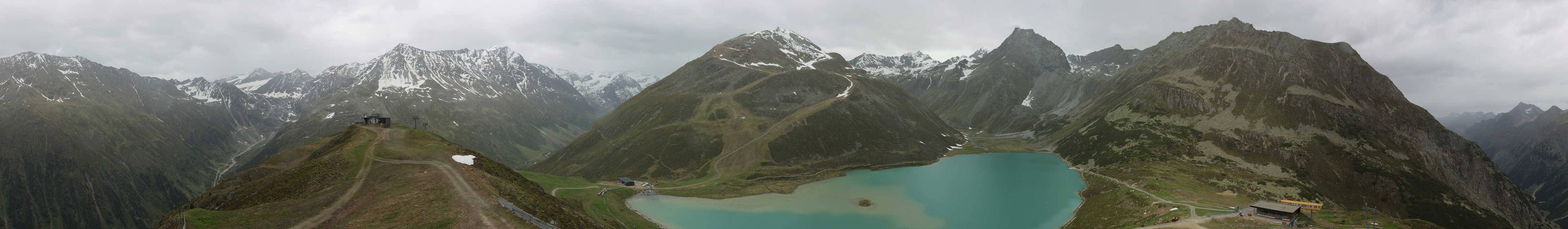 Archiv Foto Webcam Panoramablick auf den Rifflsee