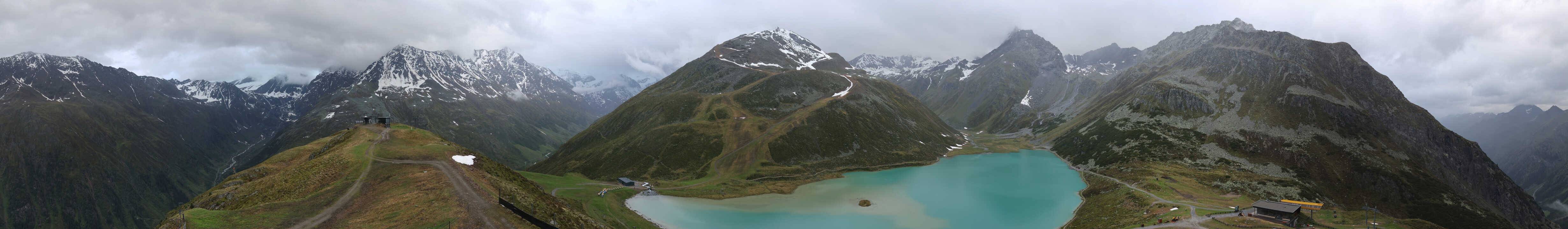 Archiv Foto Webcam Panoramablick auf den Rifflsee