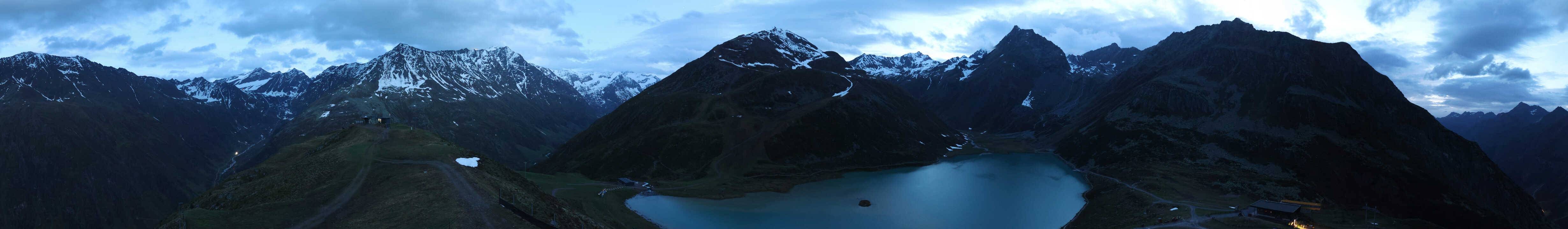Archiv Foto Webcam Panoramablick auf den Rifflsee