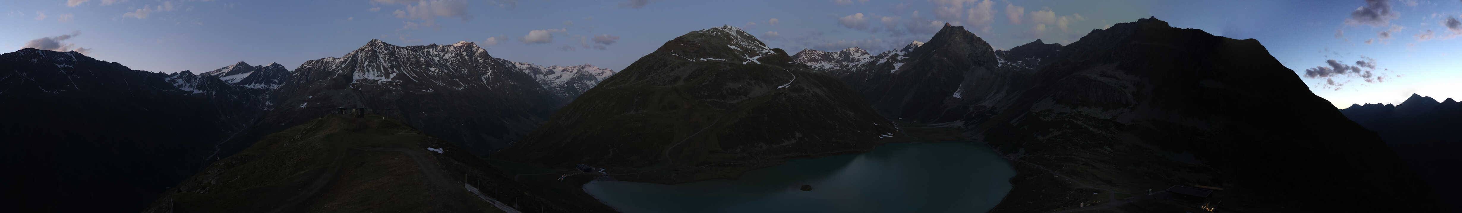 Archiv Foto Webcam Panoramablick auf den Rifflsee