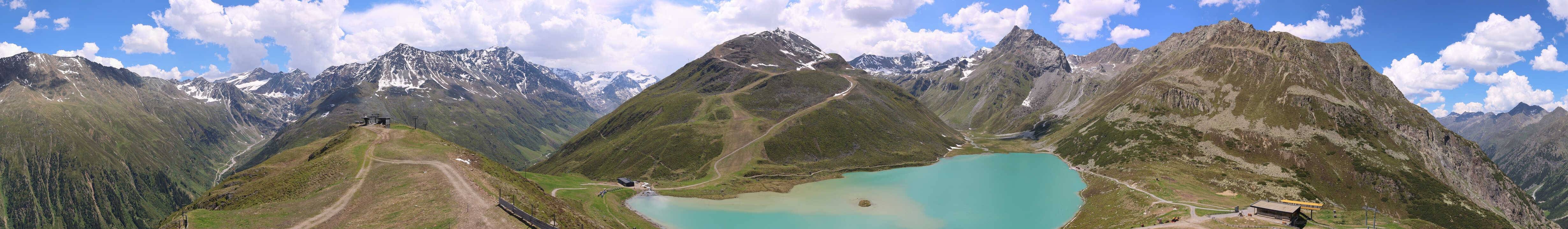 Archiv Foto Webcam Panoramablick auf den Rifflsee