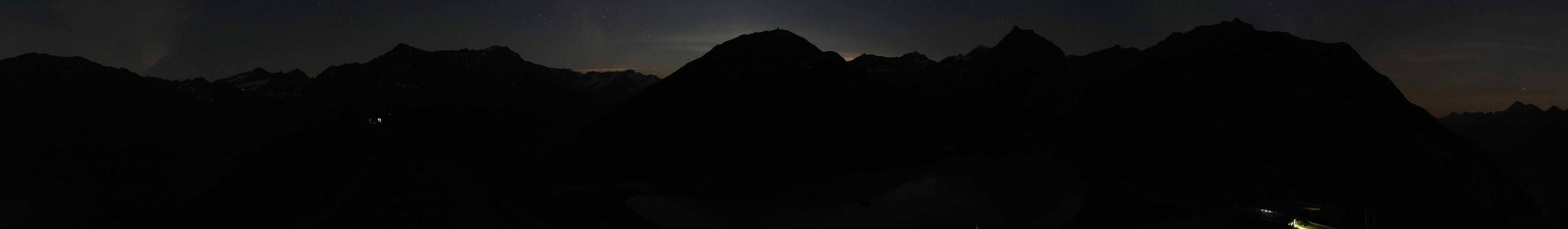 Archived image Webcam Pitztal - Rifflsee