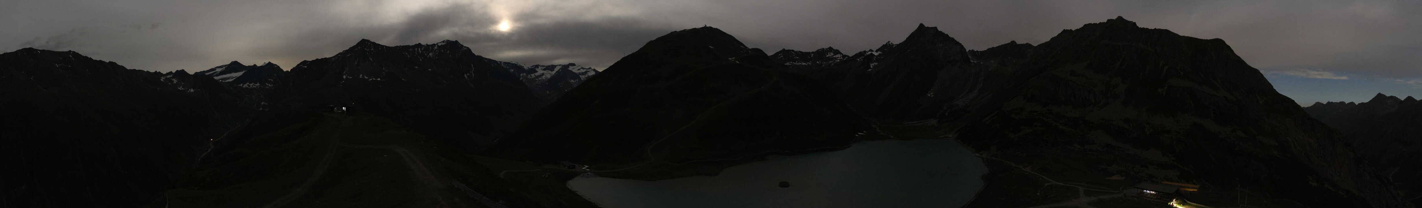 Archiv Foto Webcam Panoramablick auf den Rifflsee