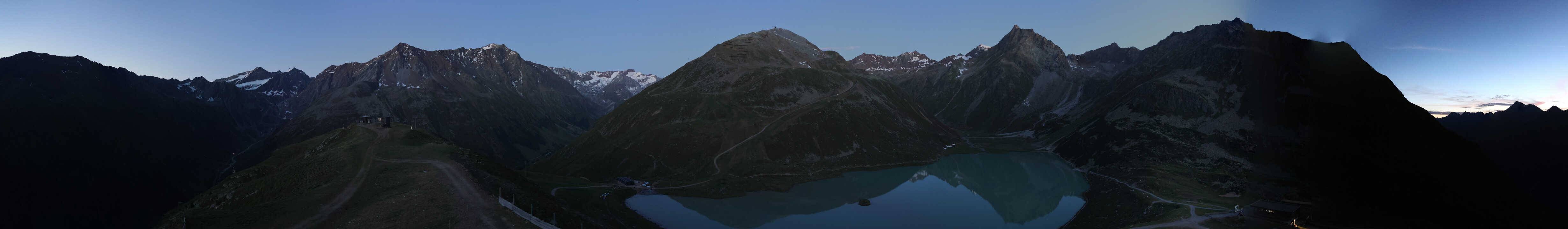 Archiv Foto Webcam Panoramablick auf den Rifflsee