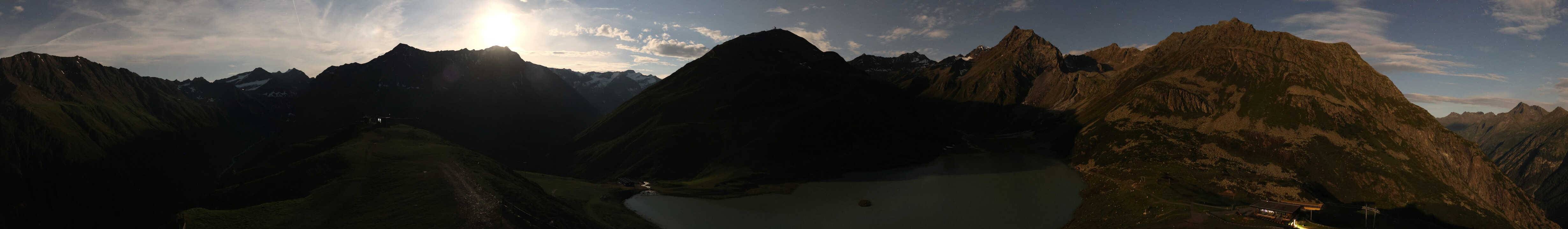 Archiv Foto Webcam Panoramablick auf den Rifflsee