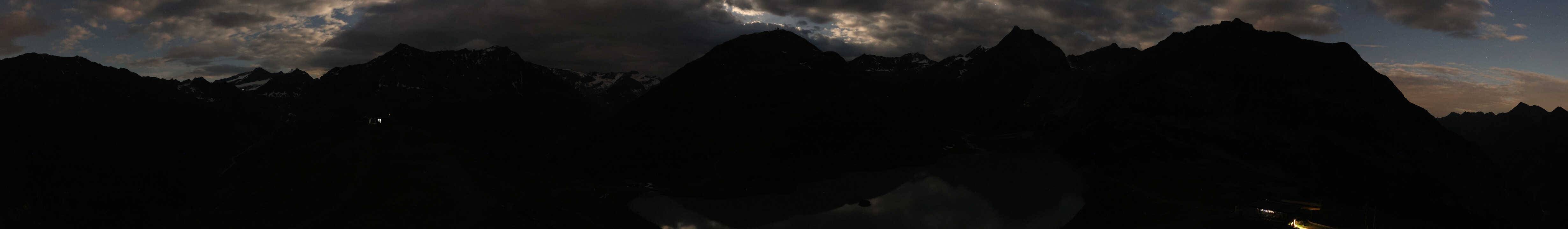 Archiv Foto Webcam Panoramablick auf den Rifflsee
