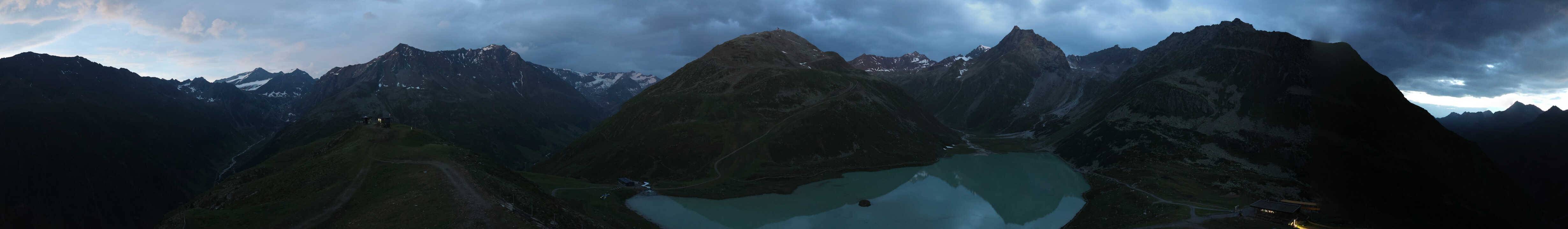 Archiv Foto Webcam Panoramablick auf den Rifflsee