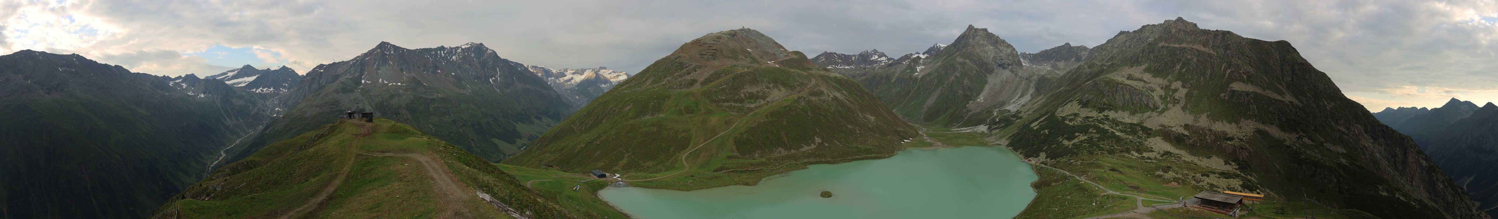 Archiv Foto Webcam Panoramablick auf den Rifflsee