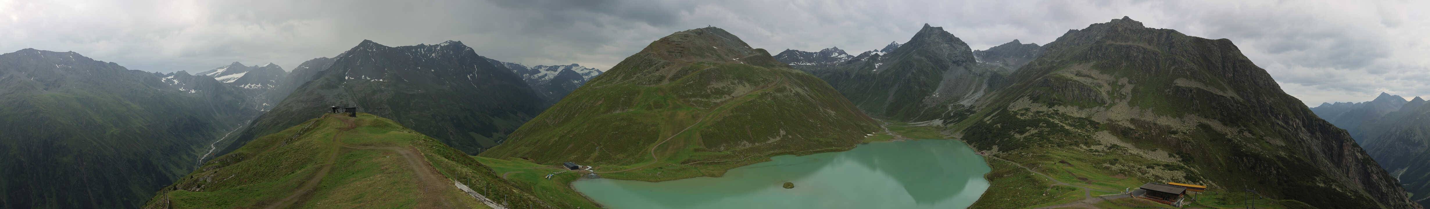 Archiv Foto Webcam Panoramablick auf den Rifflsee