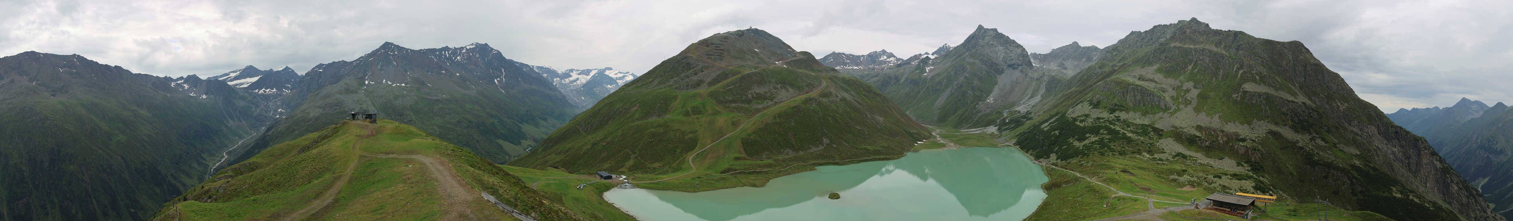 Archiv Foto Webcam Panoramablick auf den Rifflsee