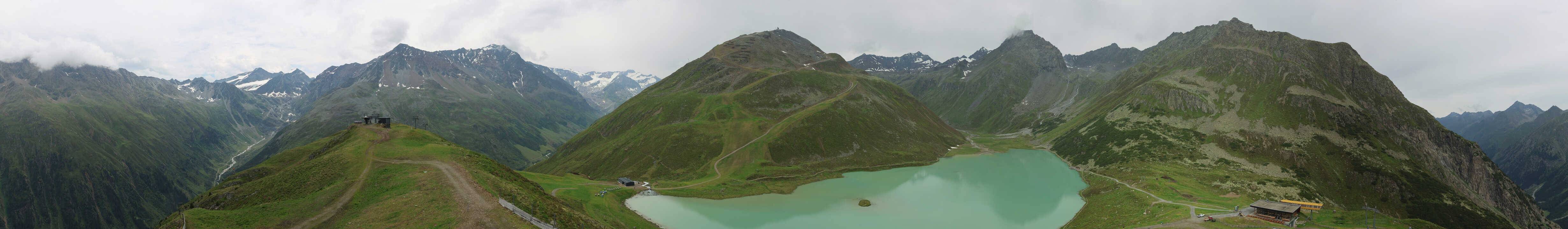 Archiv Foto Webcam Panoramablick auf den Rifflsee