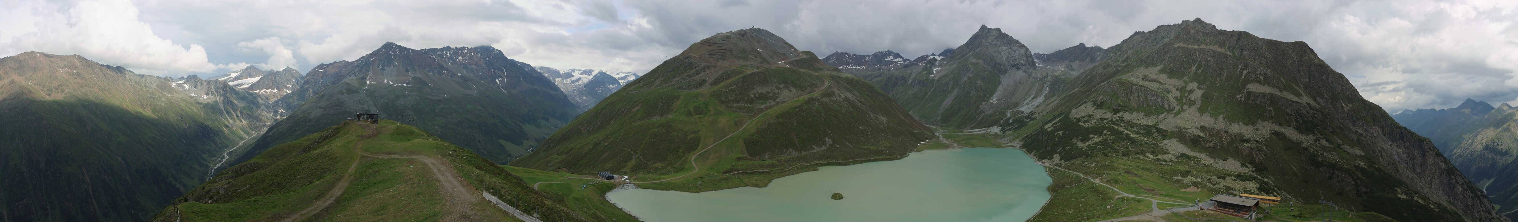 Archiv Foto Webcam Panoramablick auf den Rifflsee