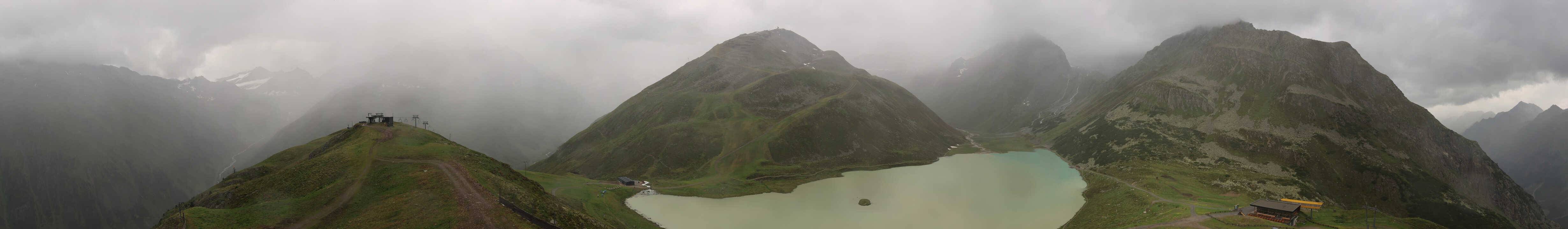 Archiv Foto Webcam Panoramablick auf den Rifflsee