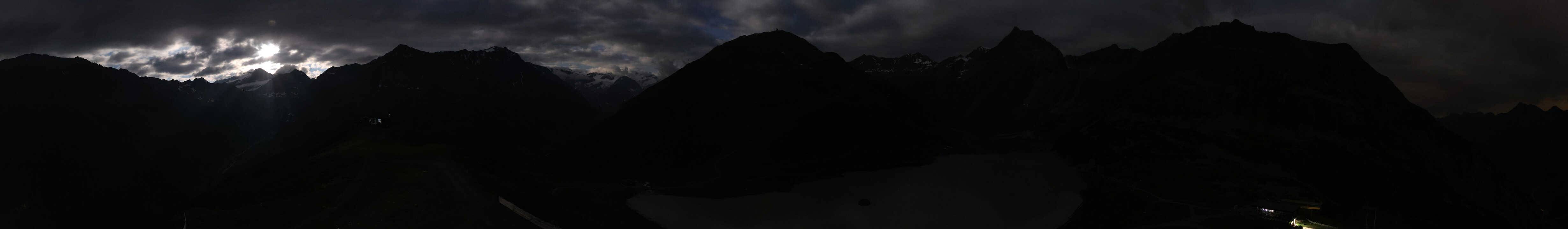 Archived image Webcam Pitztal - Rifflsee