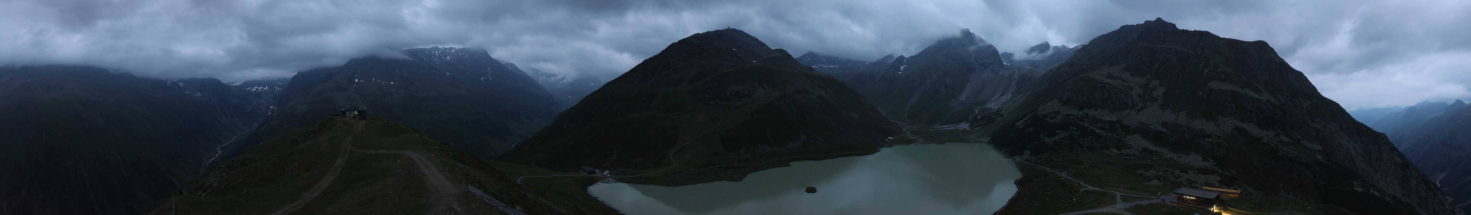 Archived image Webcam Pitztal - Rifflsee