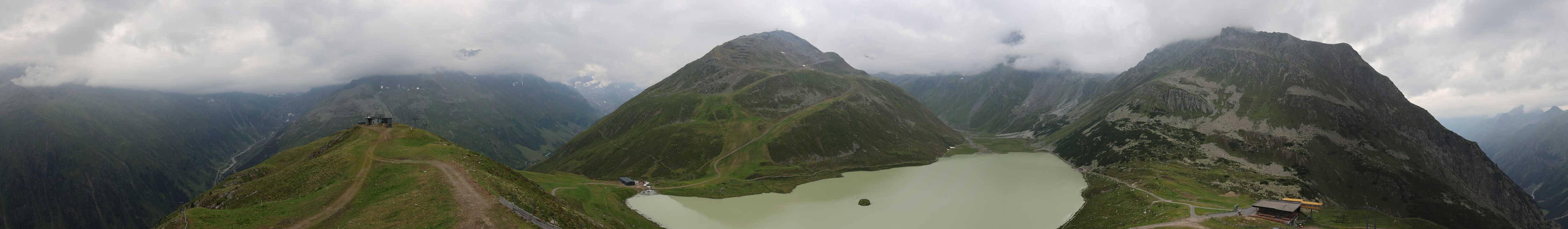 Archived image Webcam Pitztal - Rifflsee