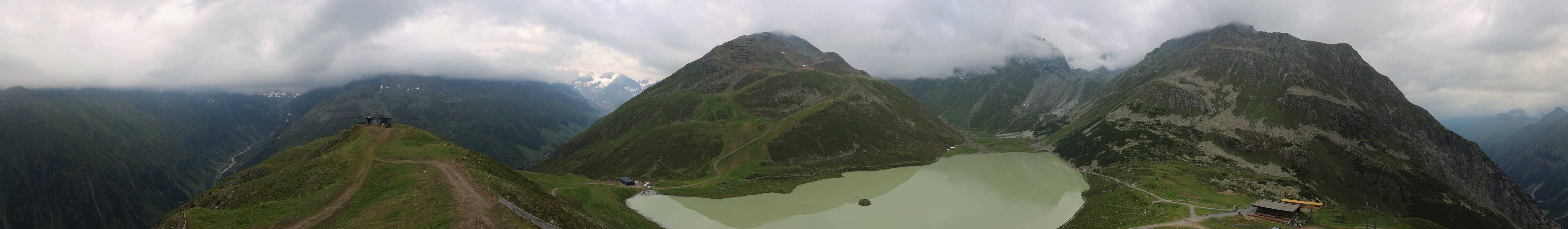 Archived image Webcam Pitztal - Rifflsee