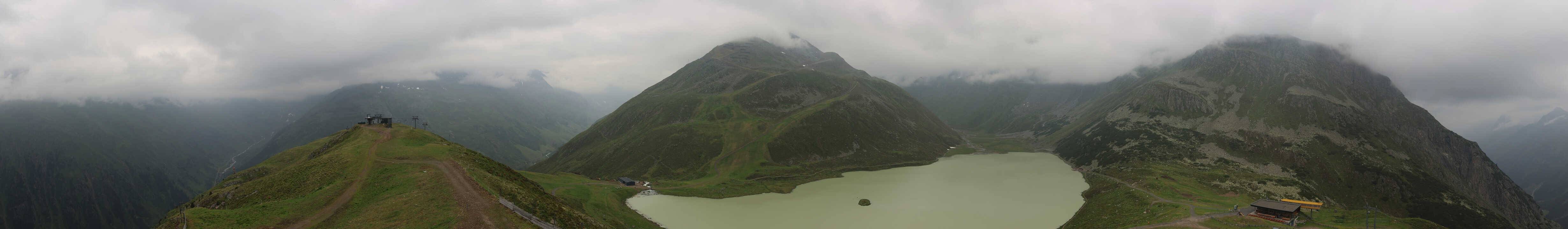 Archived image Webcam Pitztal - Rifflsee