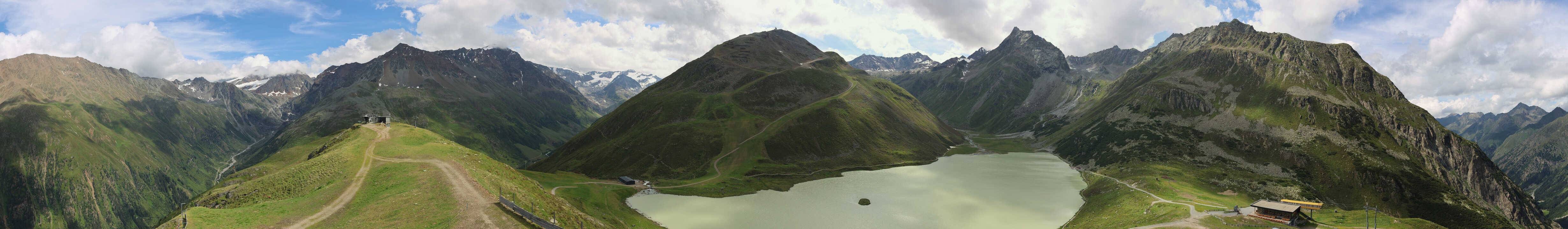 Archived image Webcam Pitztal - Rifflsee