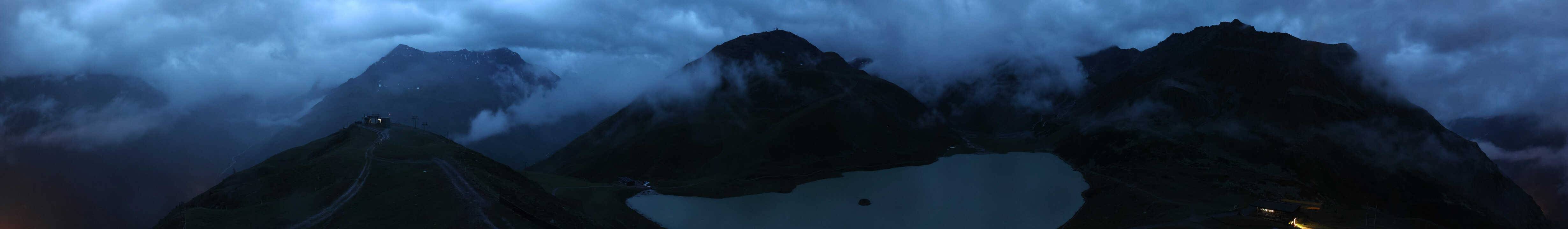 Archiv Foto Webcam Panoramablick auf den Rifflsee