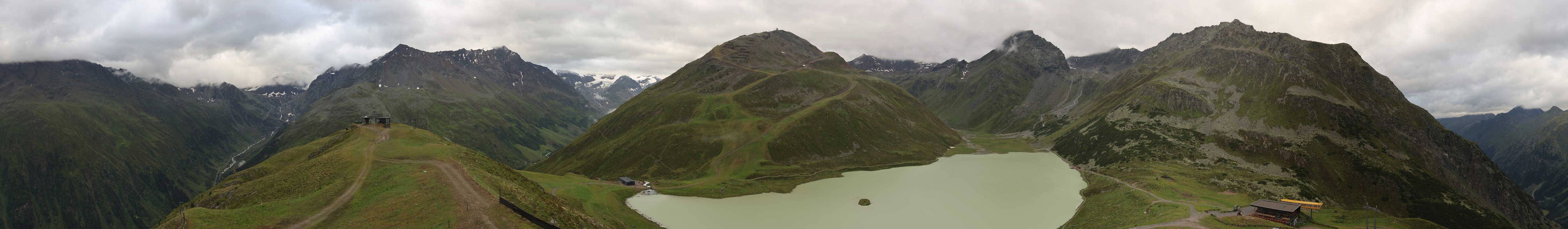 Archiv Foto Webcam Panoramablick auf den Rifflsee