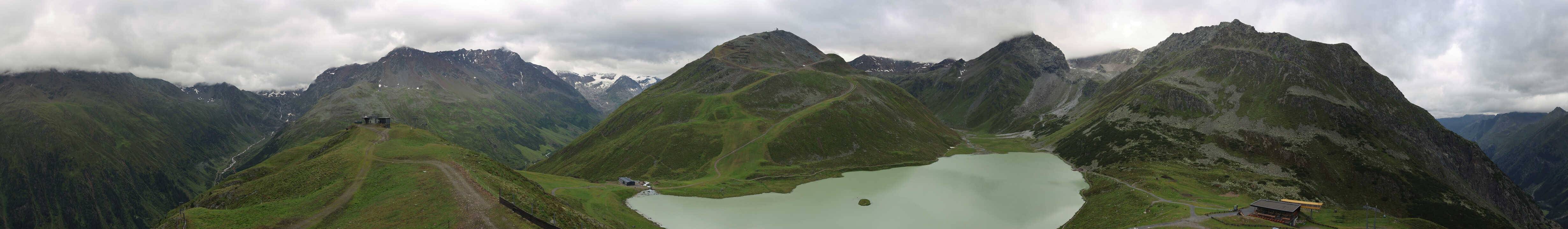 Archiv Foto Webcam Panoramablick auf den Rifflsee