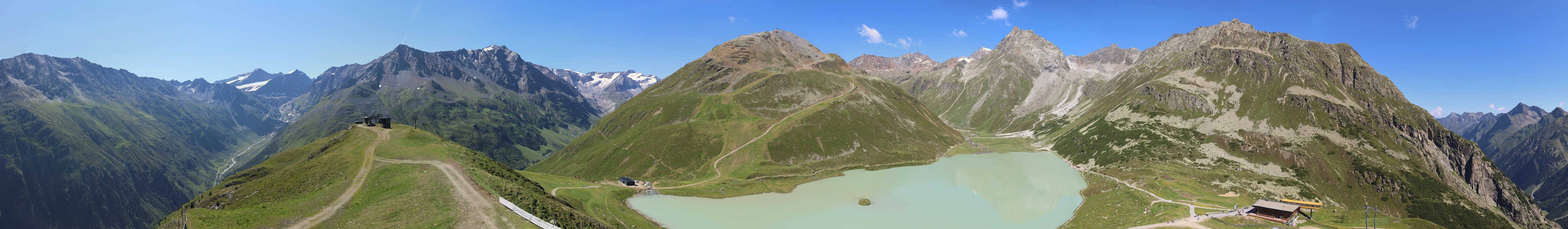 Archiv Foto Webcam Panoramablick auf den Rifflsee