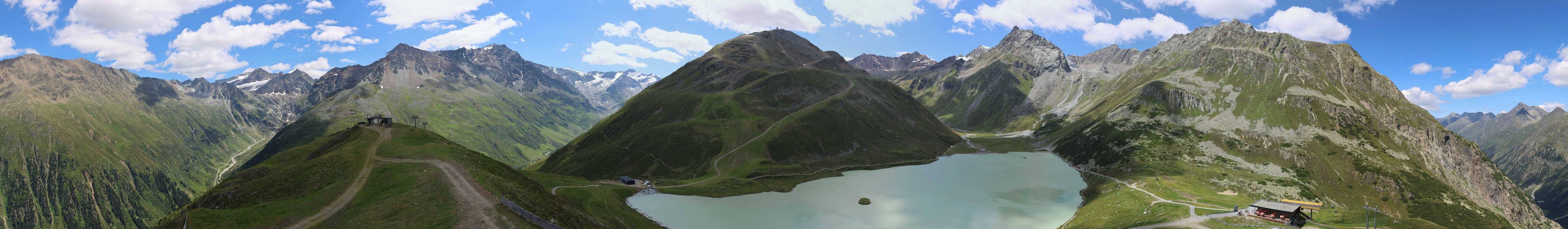 Archiv Foto Webcam Panoramablick auf den Rifflsee