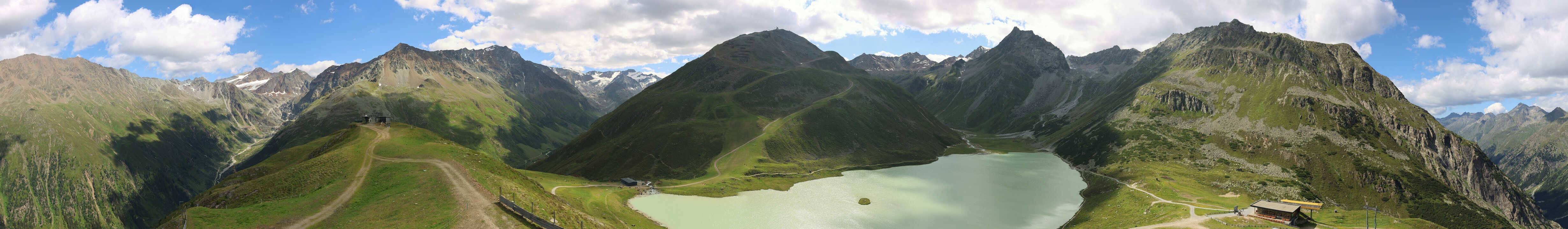 Archiv Foto Webcam Panoramablick auf den Rifflsee