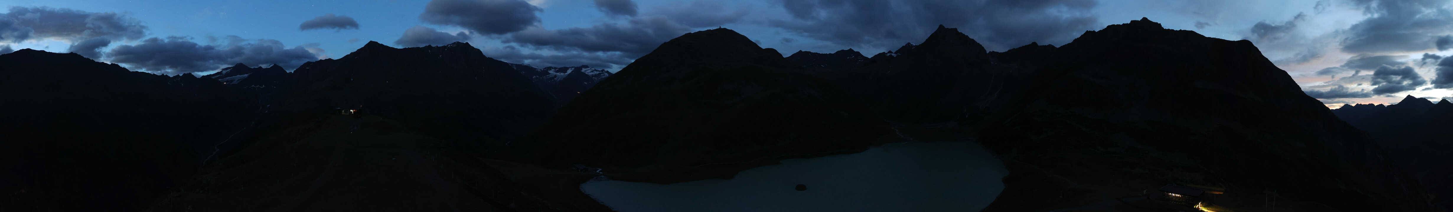 Archived image Webcam Pitztal - Rifflsee
