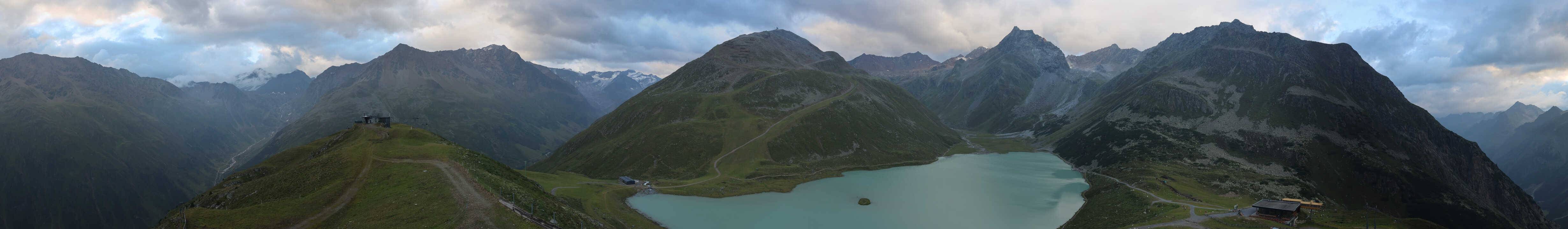 Archiv Foto Webcam Panoramablick auf den Rifflsee