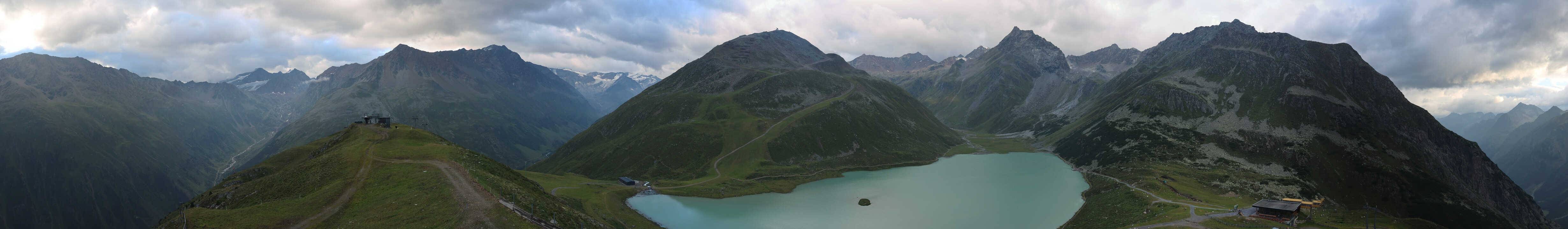 Archiv Foto Webcam Panoramablick auf den Rifflsee