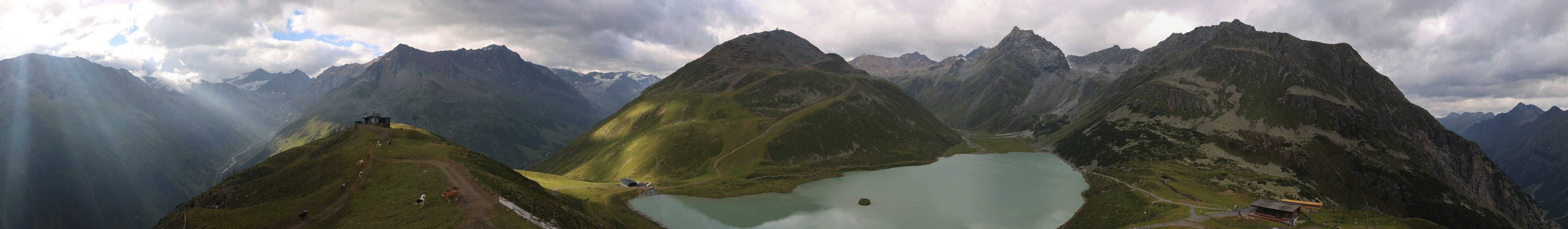 Archiv Foto Webcam Panoramablick auf den Rifflsee