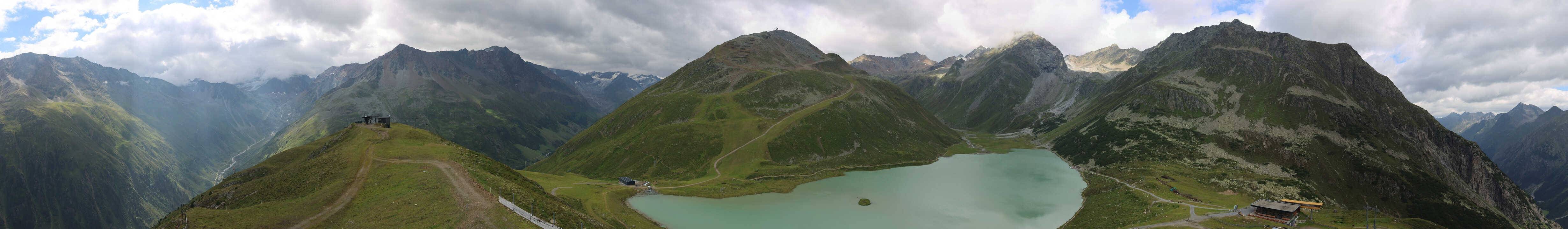Archiv Foto Webcam Panoramablick auf den Rifflsee