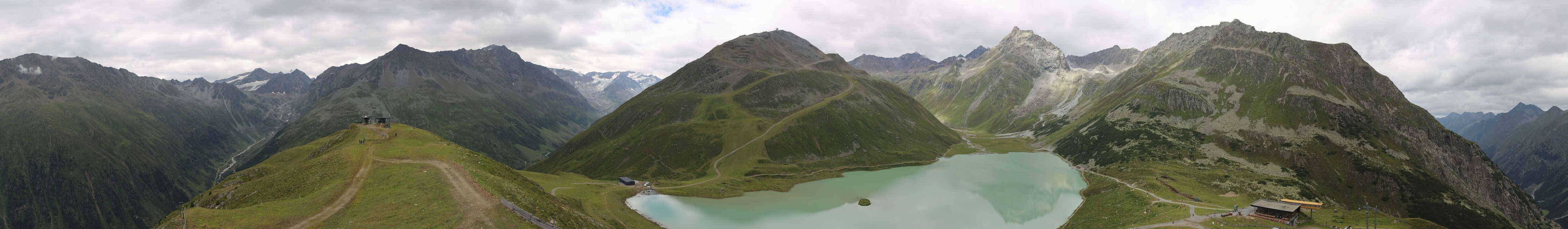Archiv Foto Webcam Panoramablick auf den Rifflsee