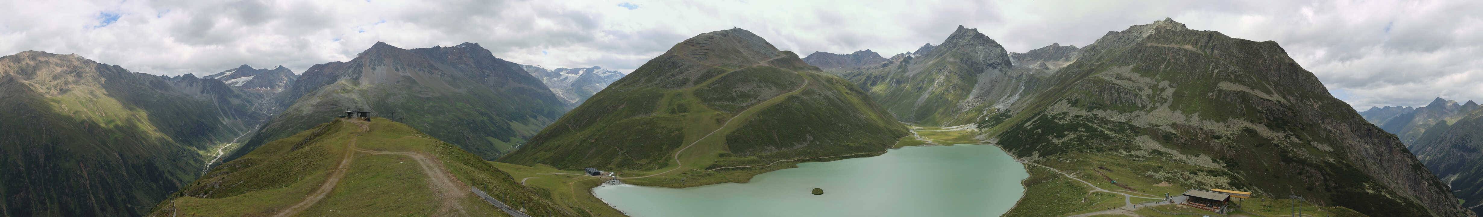 Archiv Foto Webcam Panoramablick auf den Rifflsee