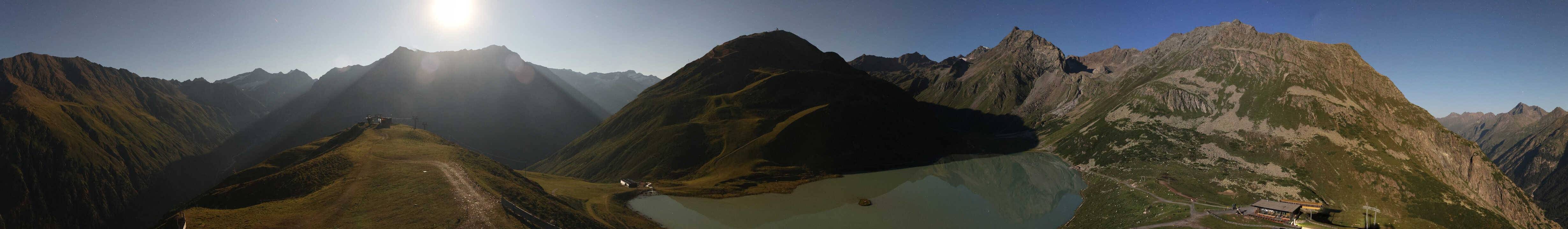 Archiv Foto Webcam Panoramablick auf den Rifflsee