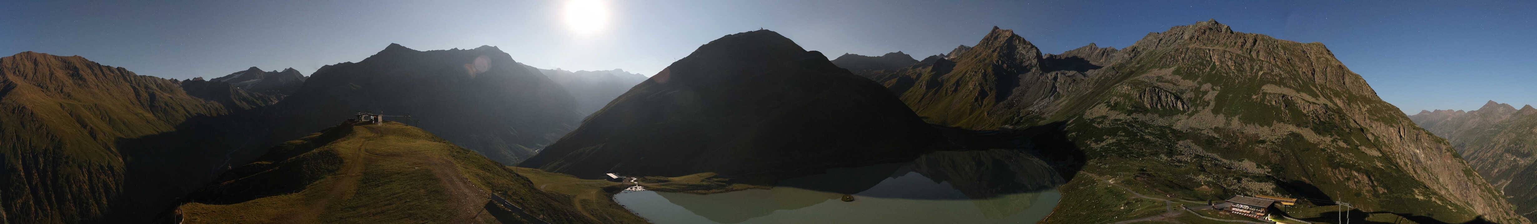 Archiv Foto Webcam Panoramablick auf den Rifflsee