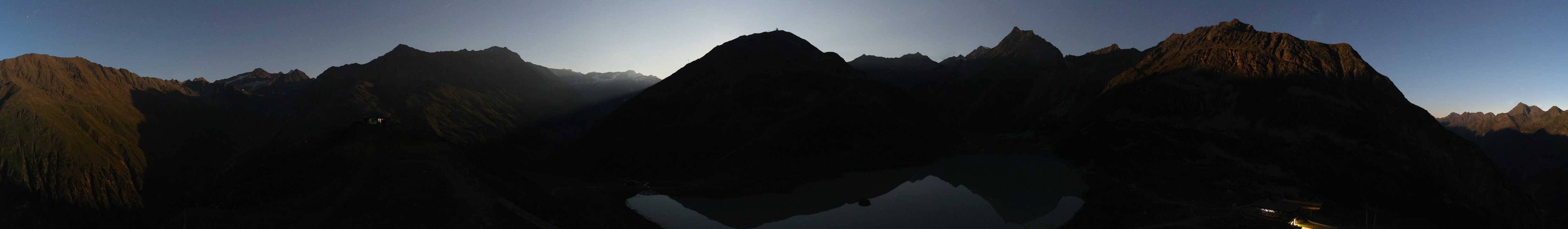 Archiv Foto Webcam Panoramablick auf den Rifflsee