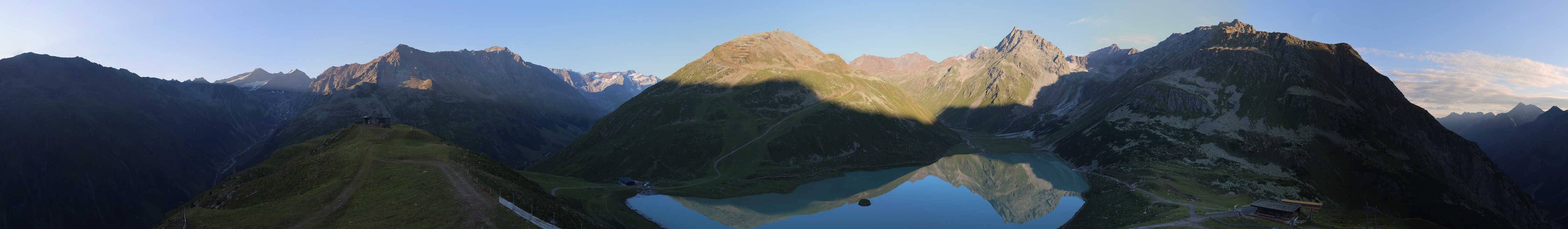 Archiv Foto Webcam Panoramablick auf den Rifflsee