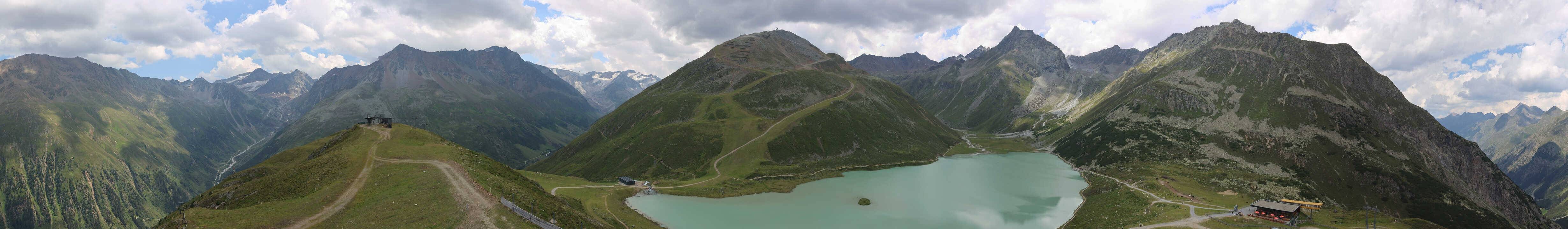 Archiv Foto Webcam Panoramablick auf den Rifflsee
