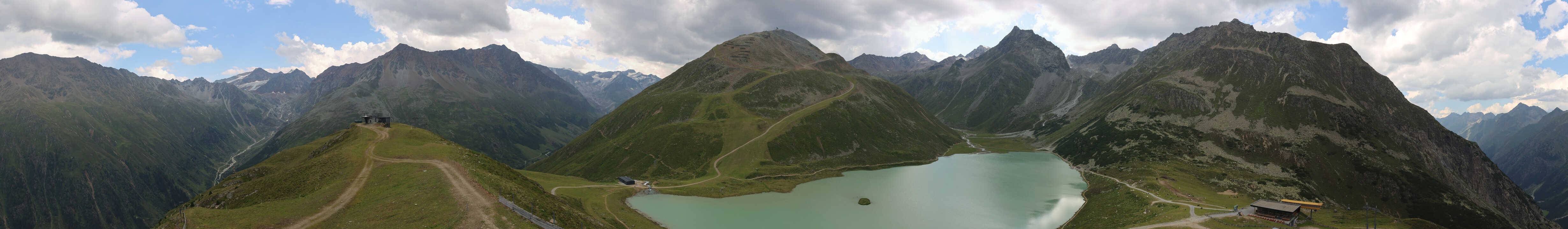 Archiv Foto Webcam Panoramablick auf den Rifflsee