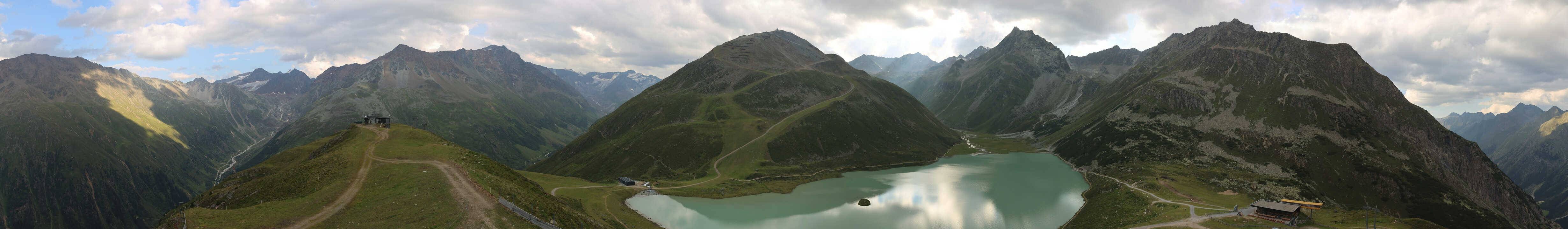 Archiv Foto Webcam Panoramablick auf den Rifflsee