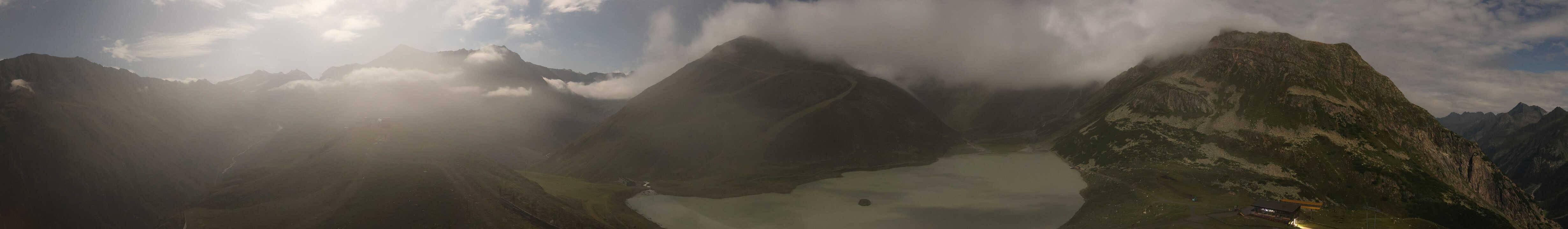 Archiv Foto Webcam Panoramablick auf den Rifflsee