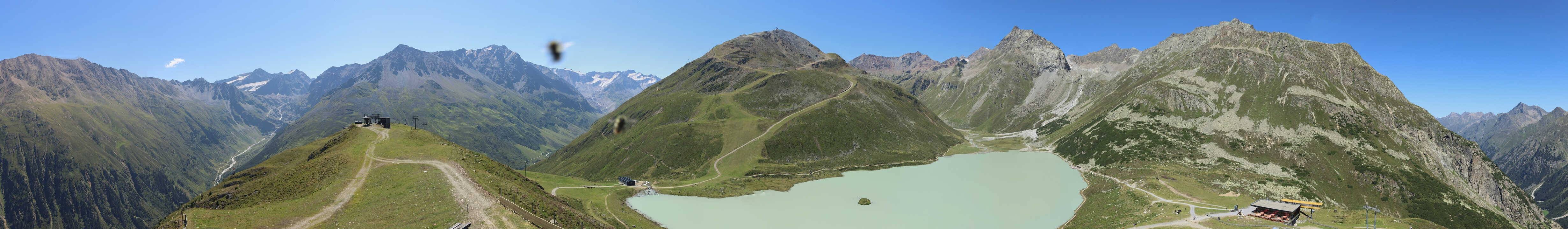 Archiv Foto Webcam Panoramablick auf den Rifflsee