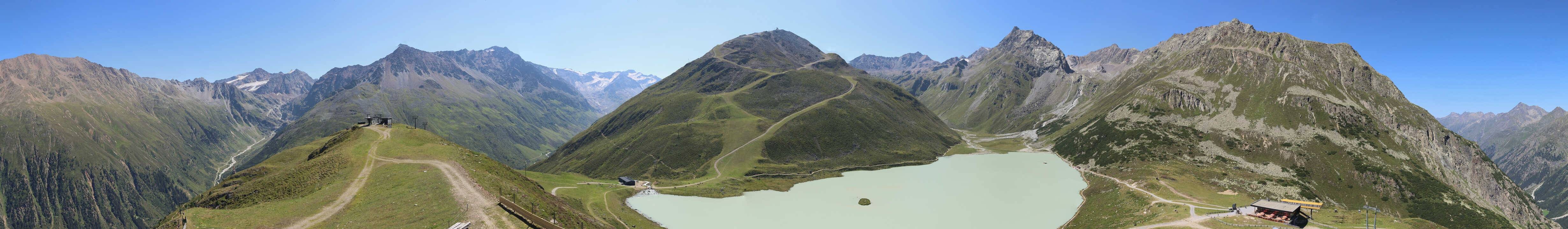 Archiv Foto Webcam Panoramablick auf den Rifflsee