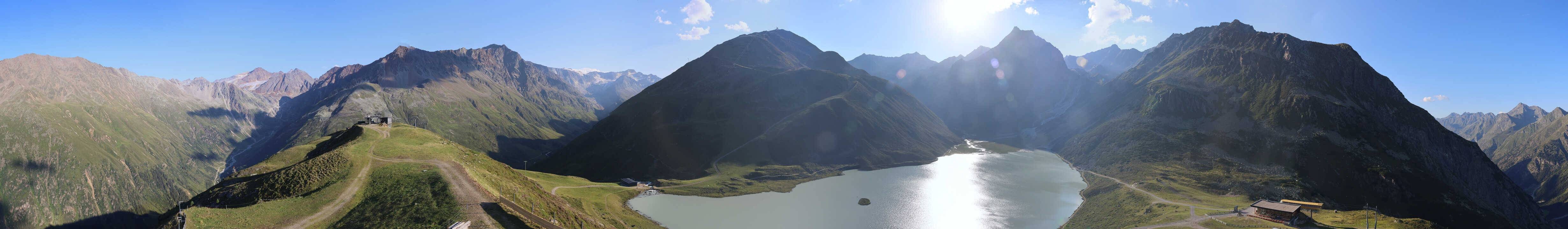 Archiv Foto Webcam Panoramablick auf den Rifflsee
