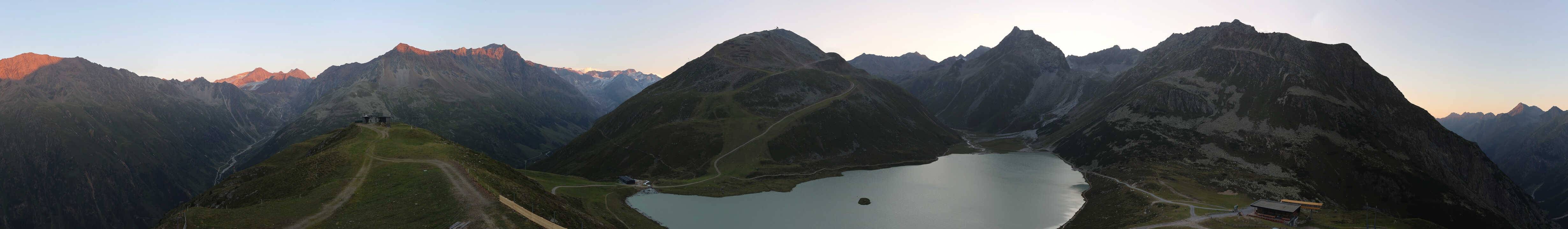 Archiv Foto Webcam Panoramablick auf den Rifflsee